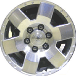 Toyota FJ Cruiser Wheel ALY69503 Silver Machined